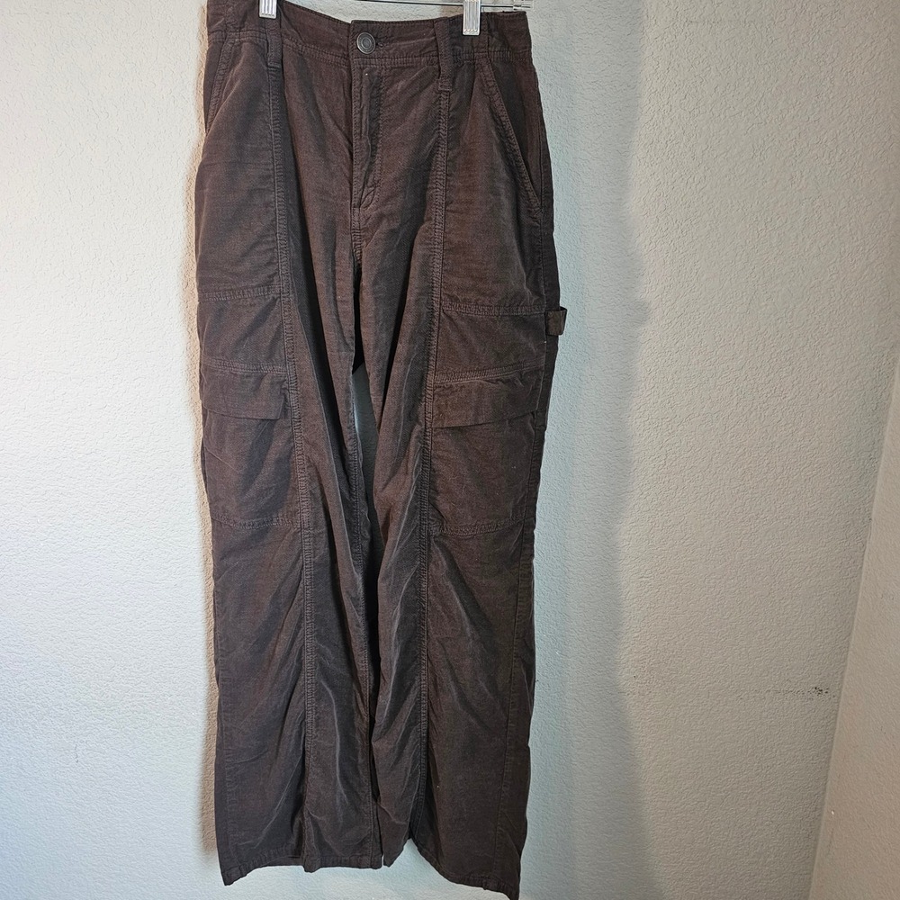 SO brown size 27 100% soft‎ cotton straight leg carpenter pants